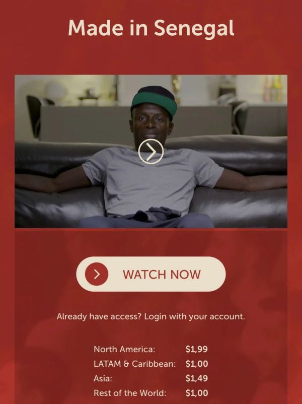 拉加代尔体育全球发行，马内全新纪录片上映