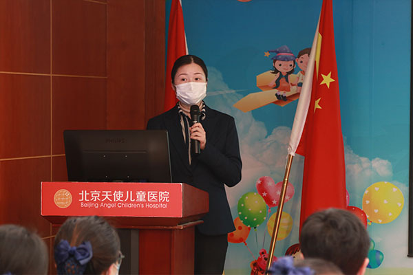 强服务 树形象——北京天使儿童医院礼仪培训，全力以赴寒假就诊高峰！
